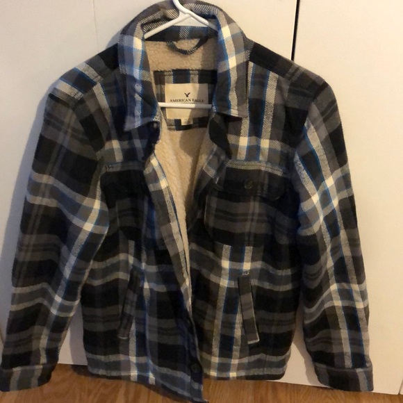 american eagle shirt jacket